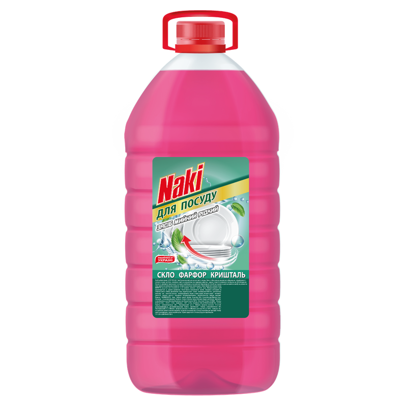 Гель для ручного миття посуду NAKI Для посуду, 5л